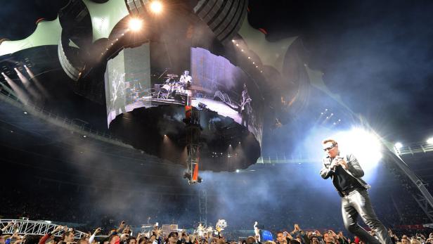 U2 zeigten die größte Show des Jahres