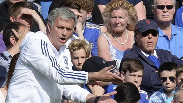 Will keine Kiebitze: Chelsea-Coach Jose Mourinho