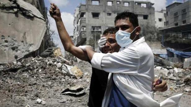 Nach dem blutigen Sonntag im Gazastreifen gehen die Gefechte zwischen Israels Soldaten und der Hamas weiter
