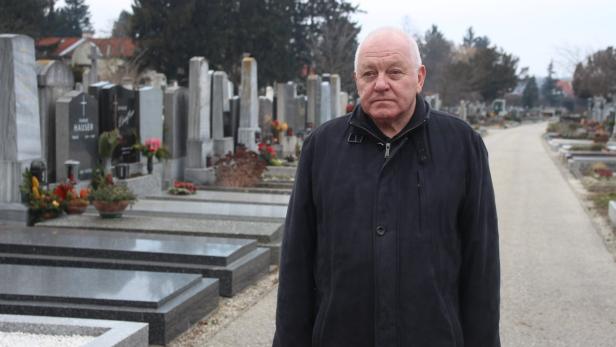 Peter Franz will das Grab auflassen und eine Einäscherung in Niederösterreich