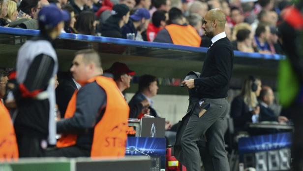 Pep Guardiola wurde sein italienischer Kleidungsstil zum Verhängnis.