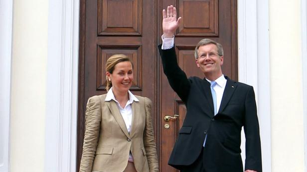 Christian Wulff und seine damalige Frau Bettina im Jahr 2010 in Berlin