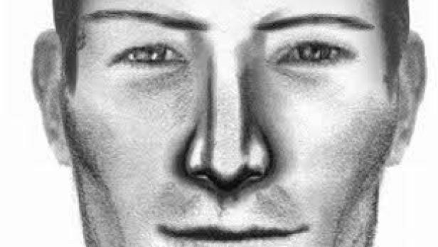 Eine gezeichnete Darstellung eines Mannes mit einer Schirmmütze.