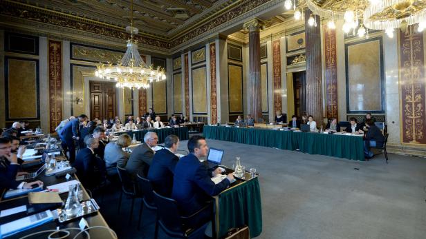 Sitzung des parlamentarischen Hypo-Untersuchungsausschusses am 6. Mai 2015.