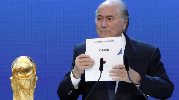 Joseph Blatter will im Mai wiedergewählt werden.