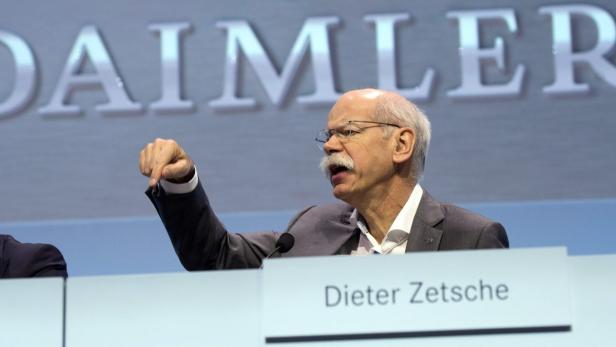 Verdient so gut wie kaum jemand in Deutschland: Dieter Zetsche