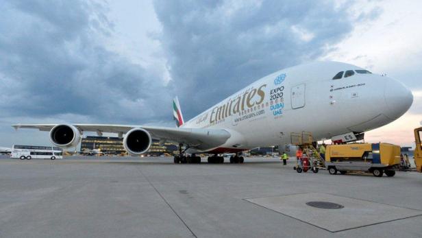 Emirates kommt ab 1. Juli mit A380 nach Wien