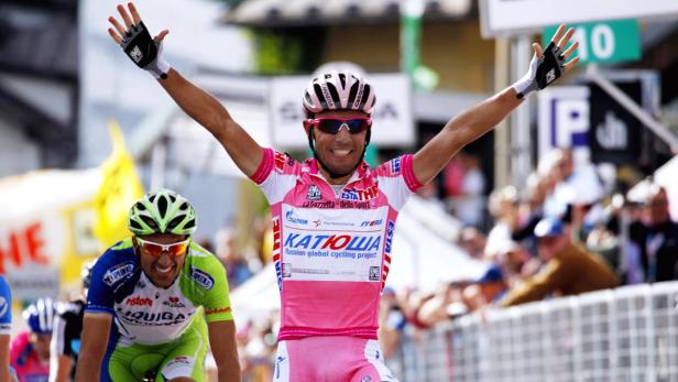 Etappensieg für Giro-Leader Rodriguez