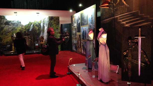 Bilder von der Game of Thrones-Ausstellung