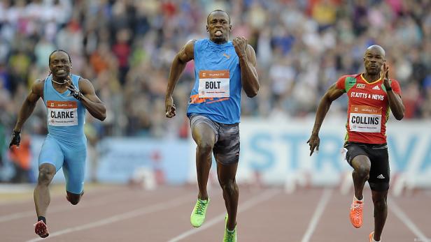 Usain Bolt siegte "enttäuschend" in Ostrava