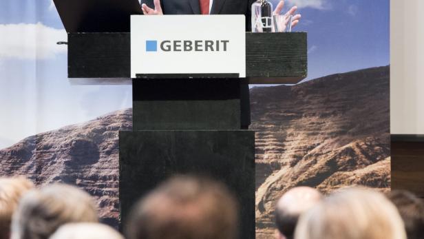 Geberit-Pressekonferenz (Archivbild)