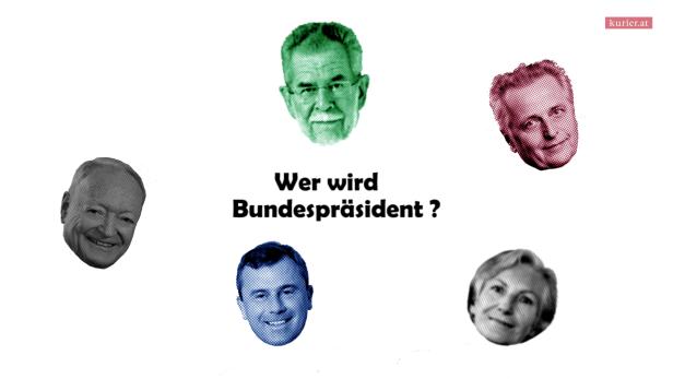 KURIER-Straßenumfrage: Wer wird Bundespräsident?