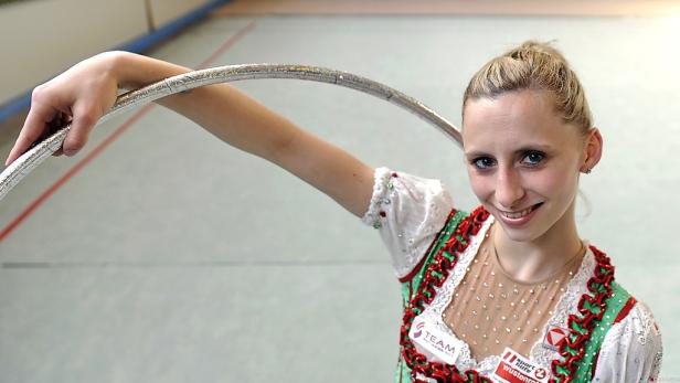 Olympia-Gymnastin Weber mit Goisern-Sound zur EM
