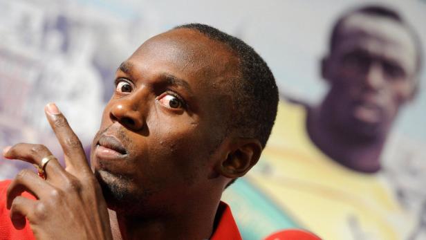 Bolt macht sich selbst Mut