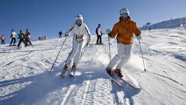 Skifahrer auf der Turracher Höhe: Touristiker können sich über eine gute Saison freuen.
