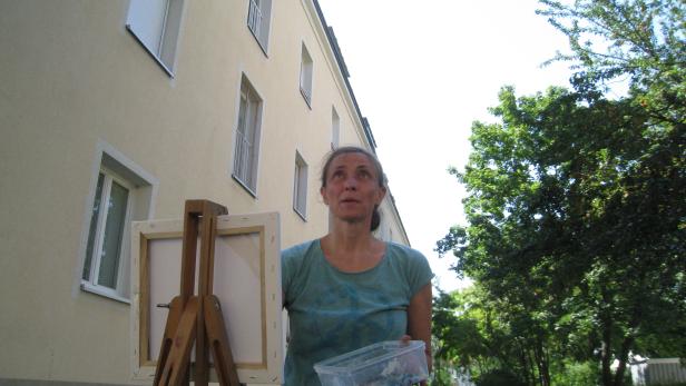 Momentaufnahme: Mein transdanubisches Refugium im Auge der Malerin Andrea Marbach