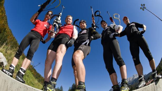 Biathlon-Trainer Krug fährt "harte Schiene"