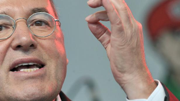 Gregor Gysi (67) ist Fraktionschef der Linken im Bundestag.