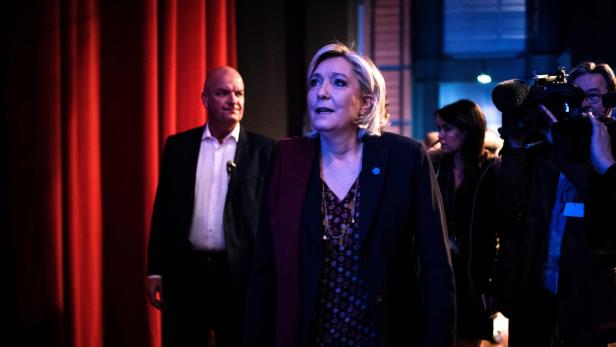 Marine Le Pen gilt als sichere Kandidatin in der Stichwahl.