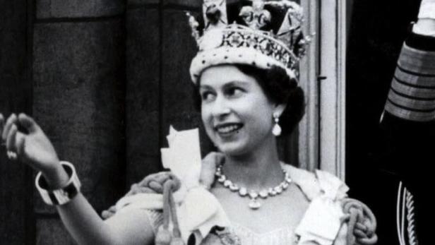 Queen Elizabeth im Jahr 1953.