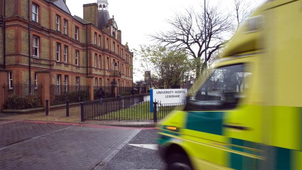 Auch das Lewisham-Spital erlebt einen enormen Ansturm von Patienten.
