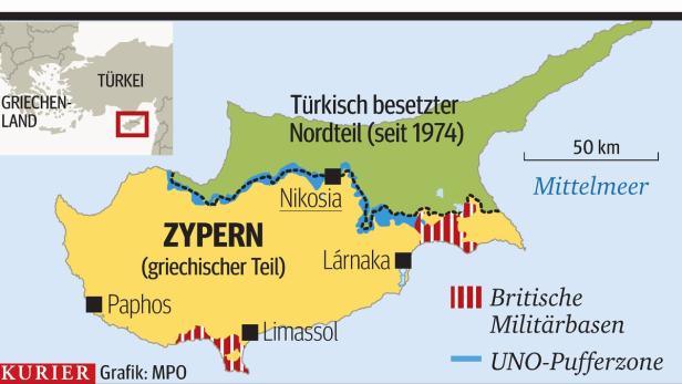 Zypern droht mit Veto gegen Türkei-Pakt