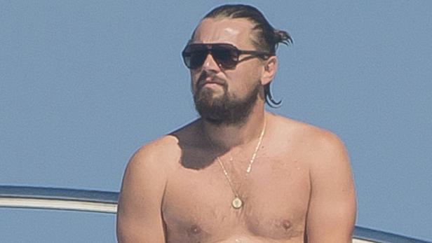 „Modelizer“ Leonardo DiCaprio hält in St. Tropez Hof