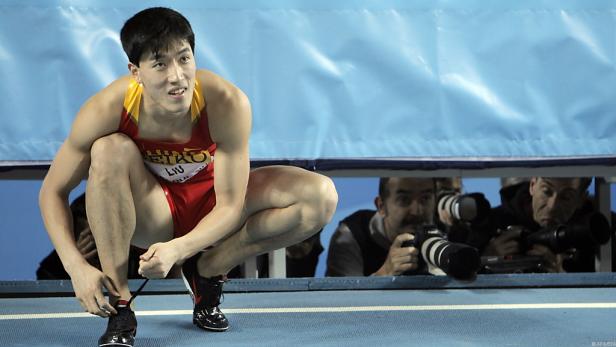 Wind verwehte Zeit von Hürdensprinter Liu Xiang