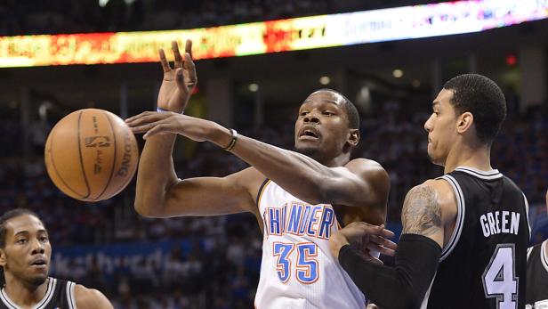 Oklahoma City entzauberte Spurs-Asse neuerlich