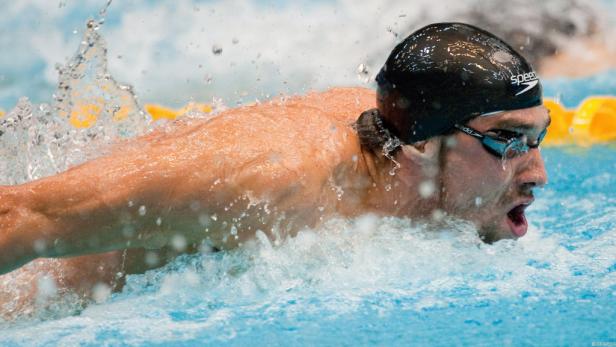 Phelps verbesserte Debüt-Weltrekord in Austin