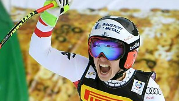 Schmidhofer im Super-G von St. Moritz sensationell zu Gold