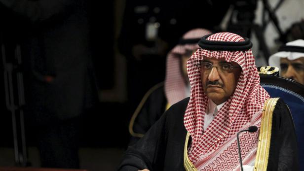 Prinz Turki al-Faisal Al Saud bei einer Veranstaltung.