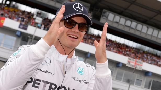 Auf Titelkurs: Nico Rosberg macht in Budapest Jagd auf den nächsten Sieg.