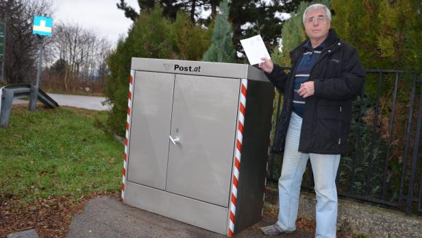 Der Depot-Kasten blieb, der Briefkasten wurde abmontiert, kritisiert Stoitzner