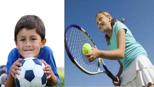 Coole Ferienwochen mit Kicken und Tennis für Kids