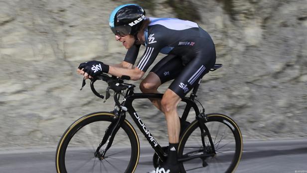 Bradley Wiggins dominierte Dauphine-Zeitfahren