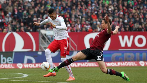 Nürnberg gewinnt Spitzenspiel gegen Leipzig