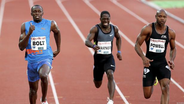 100-m-Weltrekordler Bolt siegte in Oslo in 9,79
