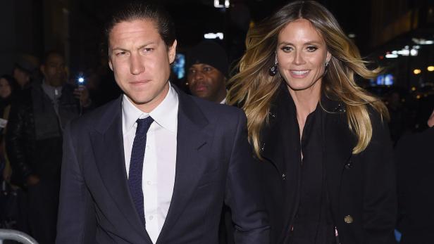 Vito Schnabel und Heidi Klum bei der amfAR-Gala.