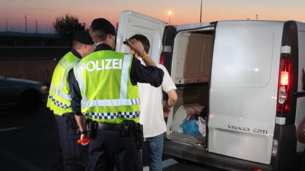 Kontrollen in Nickelsdorf (Archivbild)