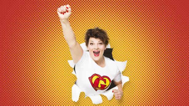 Superwoman Gayle Tufts: „Get out of the Zweifel!“