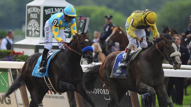 Union Rags gewann Belmont Stakes Galopp-Rennen