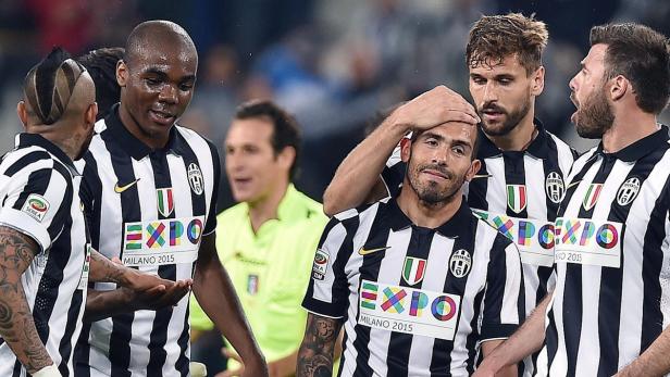 Die Spieler von Juventus hatten in der Meisterschaft heuer schon viel Freude