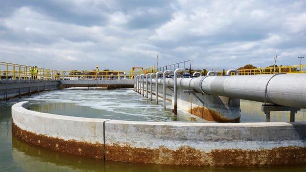 Geklärt und wiedergenutzt: Die Kläranlage hilft, Wasser zu sparen