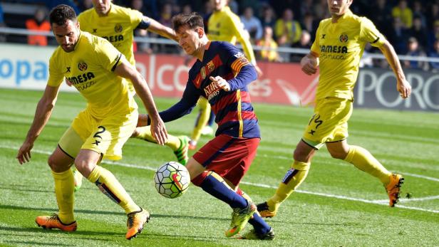 Lionel Messi sorgte in Villarreal nicht mit Toren für Aufsehen.