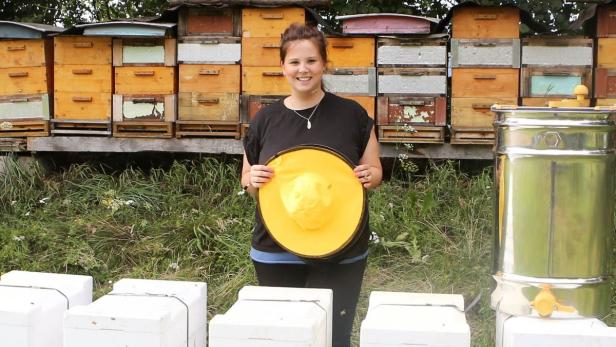 Maria Bodner hat mit ihrem „Rent-a-Bee“-Geschäftsmodell ins Schwarze getroffen: 830 Kunden verzeichnete sie im ersten Jahr.