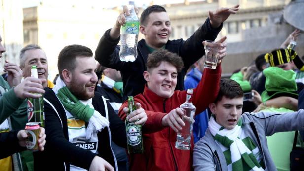 Die Celtic-Fans haben Grund zum Feiern.