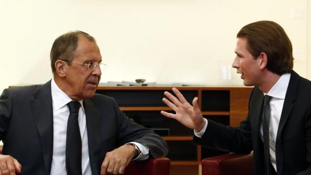 Außenminister Kurz trifft heute in Moskau Amtskollegen Lawrow