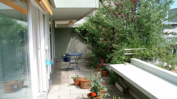 Terrasse in, Garten out