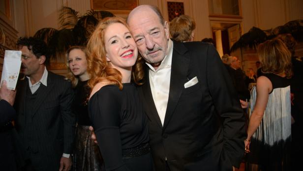 Schauspieler Andrea Sawatzki und Christian Berkel posieren auf einer Veranstaltung.